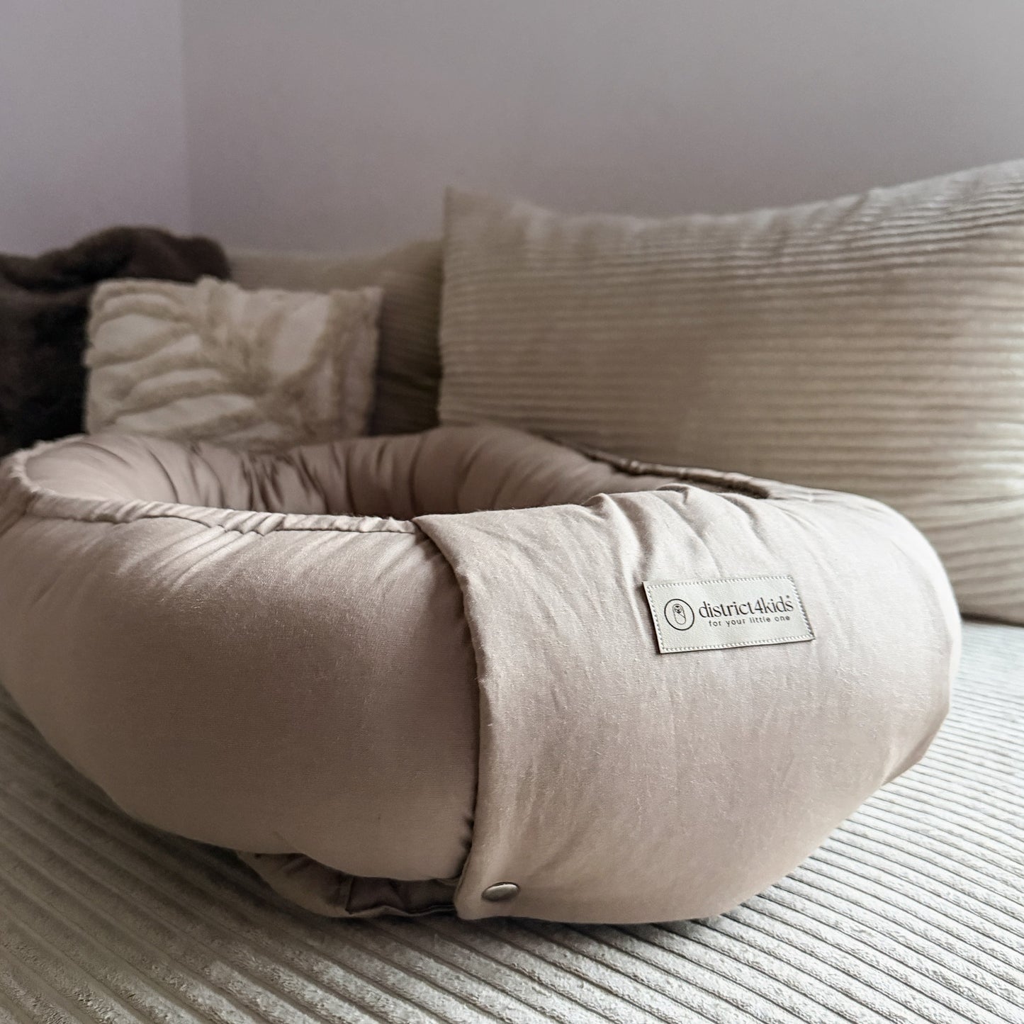 Babynestchen Baumwolle – Kuscheliger Baby-Kokon