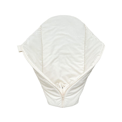 Pucksack Bio-Baumwolle mitwachsend - Ganzjahres Schlafsack für Babys