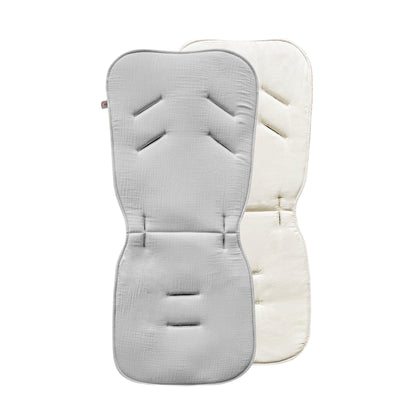 Sitzauflage Musselin für den Kinderwagen - universell passend