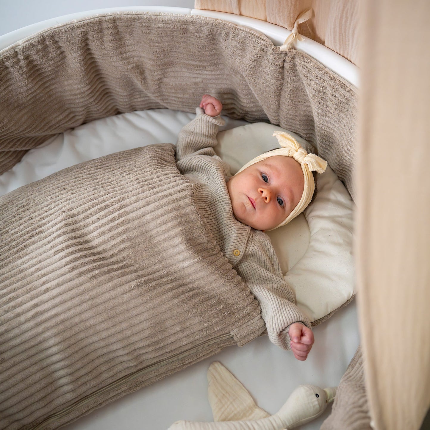 Babyschlafsack Sleepy Cord – Kuscheliger Ganzjahresschlafsack