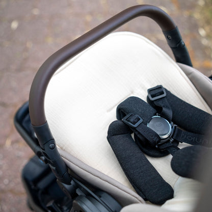 Sitzauflage Musselin für den Kinderwagen - universell passend