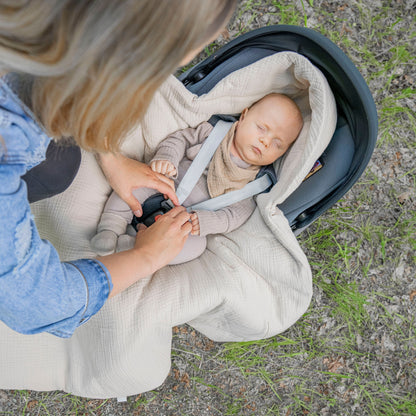 Einschlagdecke Musselin – Perfekt für jede Autoschale