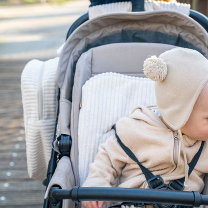 Sitzauflage Cord für den Kinderwagen Cord -universell passend