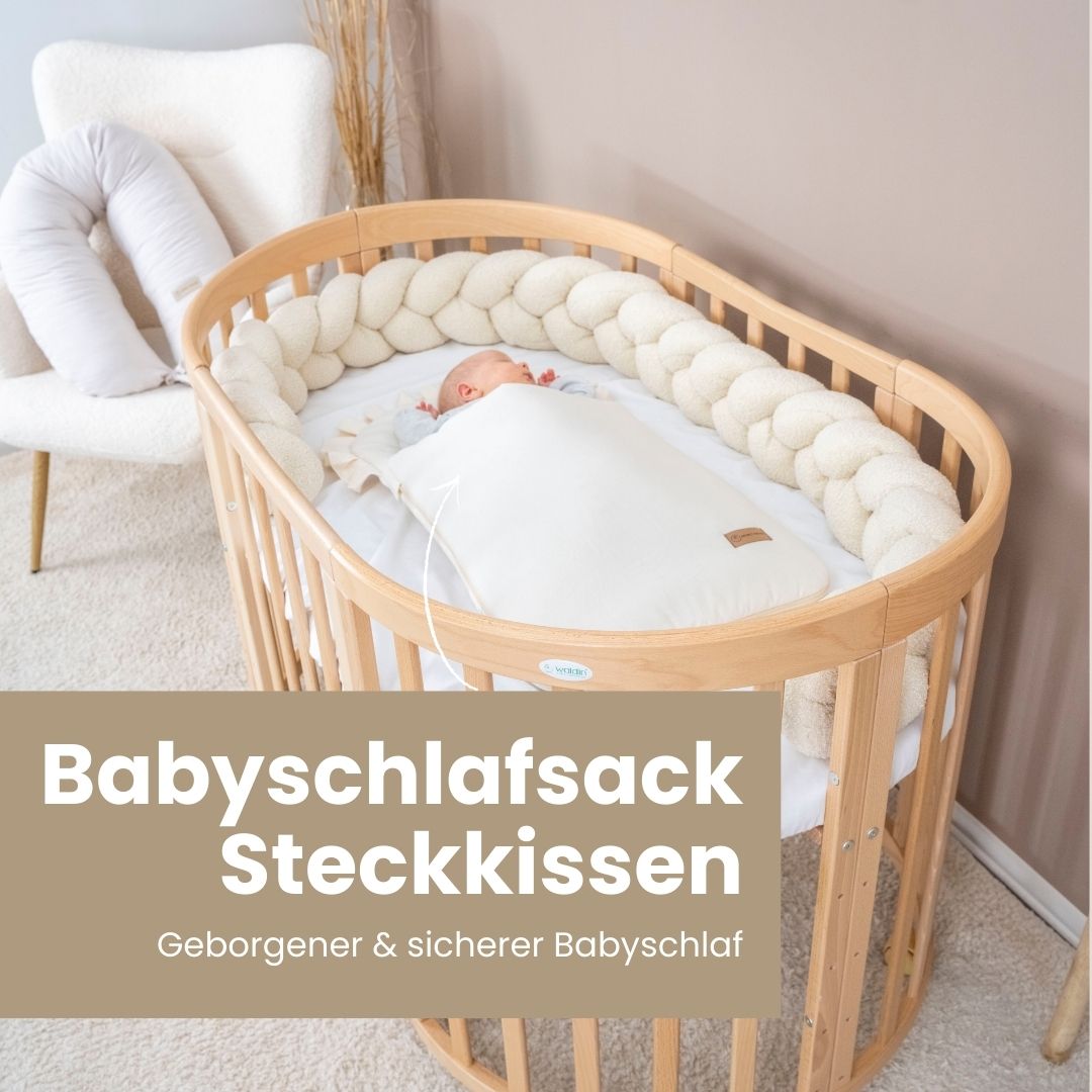 Babyschlafsack Dreamy Bio-Baumwolle - nachhaltiger Ganzjahresschlafsack
