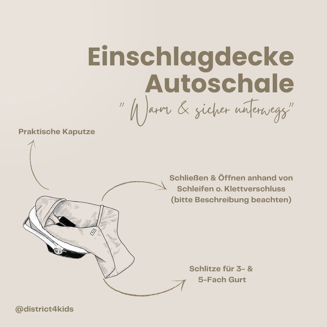 Einschlagdecke Cord – Perfekt für jede Autoschale