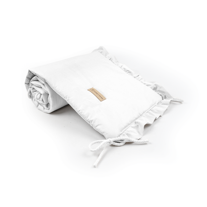 Bettumrandung Rüschen für Baby- und Beistellbetten – Hochwertig & Oeko-Tex zertifiziert