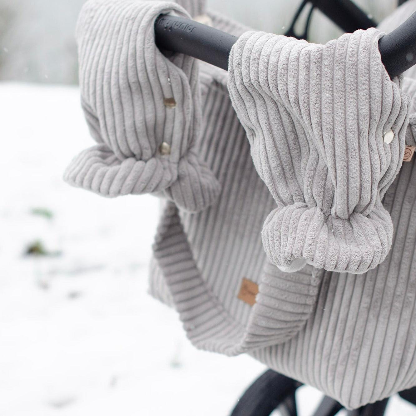 Wickeltasche Cord für den Kinderwagen - Mom bag