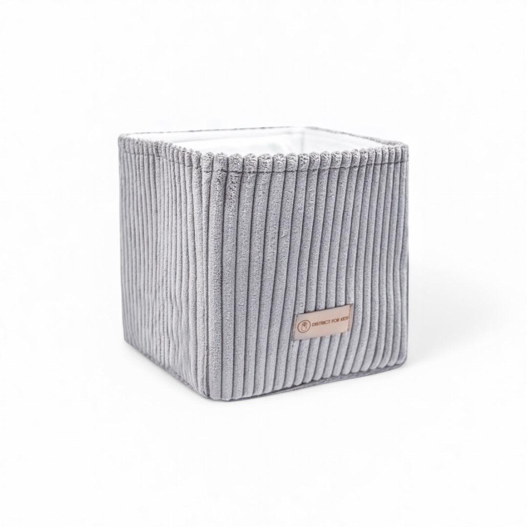 Wickeltisch-Korb Cord – praktisches Utensilo für Wickeltisch & Babyzimmer