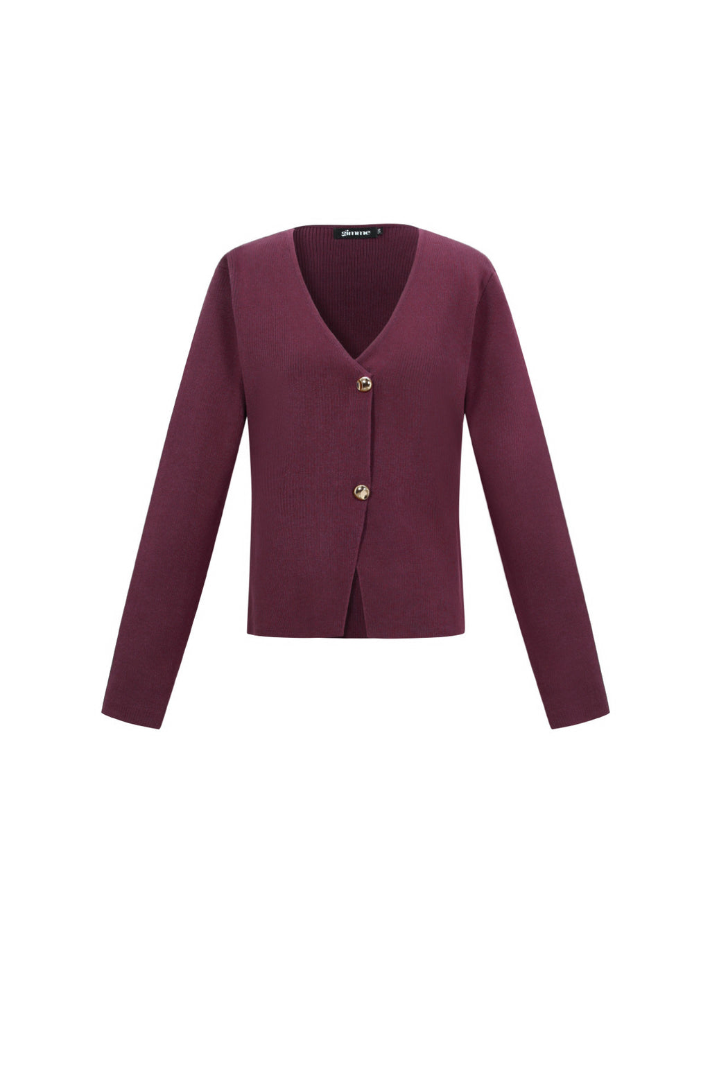 Viskose Strick Damen Cardigan Casual Einfarbig Herbst/Winter