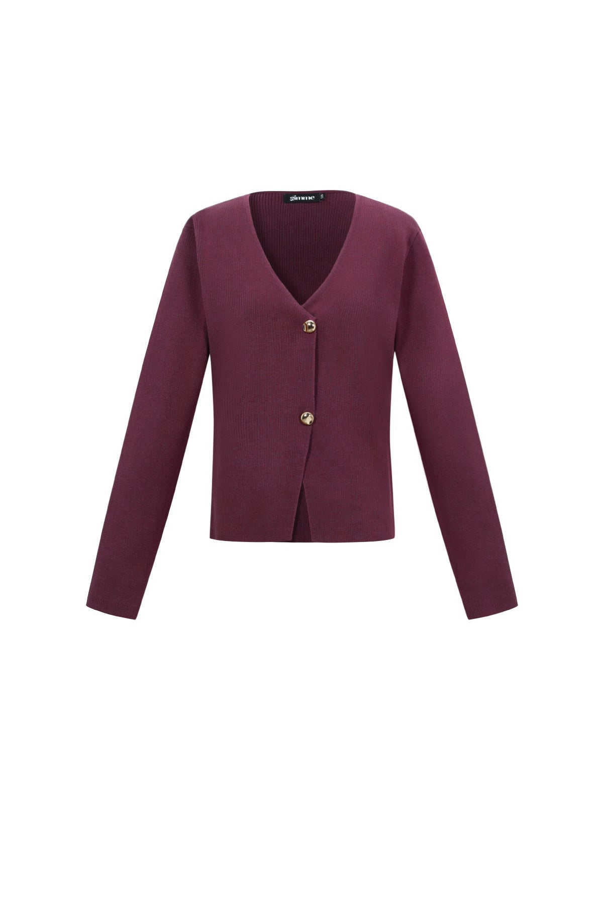 Viskose Strick Damen Cardigan Casual Einfarbig Herbst/Winter