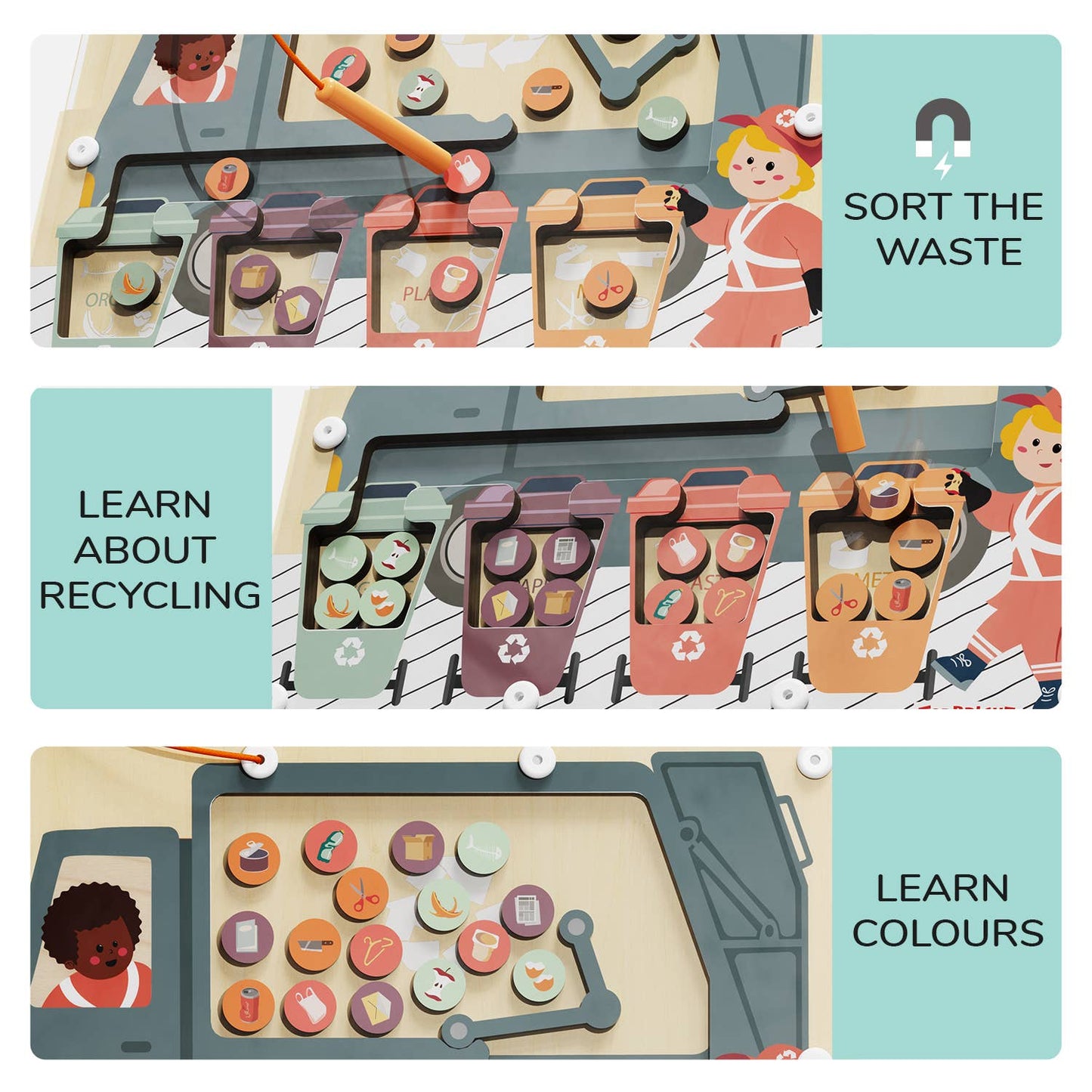 Abfallsortierer - Montessori