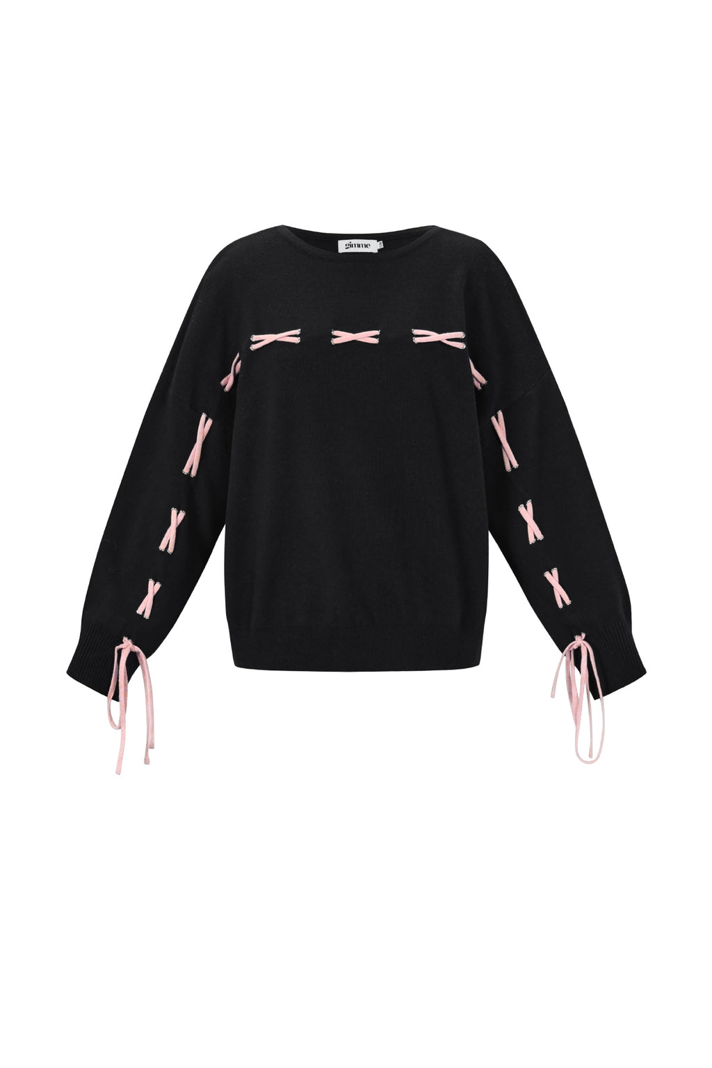 Gestrickte Viskose Damen Pullover Casual Farbkontrast