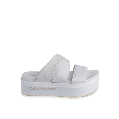 Calvin Klein - Calvin Klein Damen Sandale Weiß YW0YW01361YBR