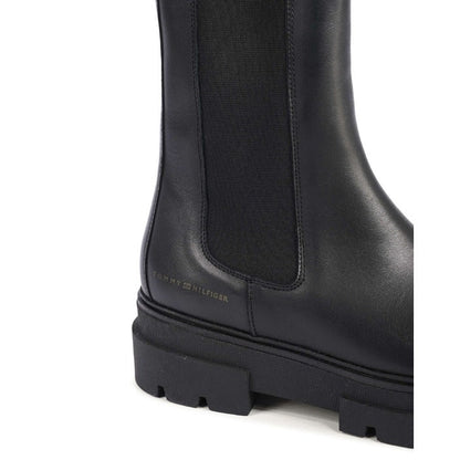 Tommy Hilfiger - Tommy Hilfiger Damen Stiefel SCHWARZ FW0FW06730BDS
