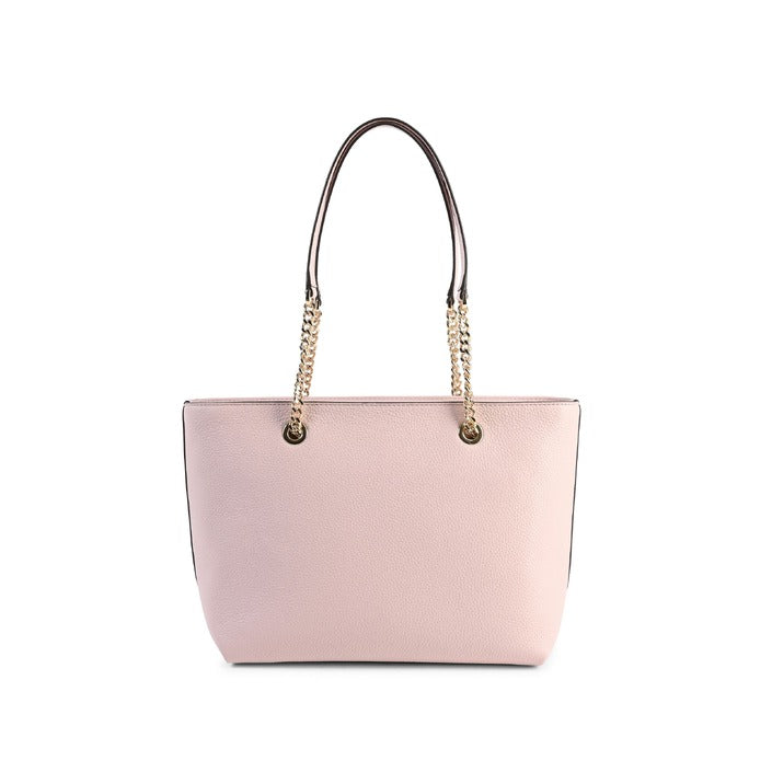 Michael Kors - Michael Kors Mittelgroße Einkaufstasche mit Reißverschluss vorne und Kette 35F2GTTT2L POWDER BLUSH