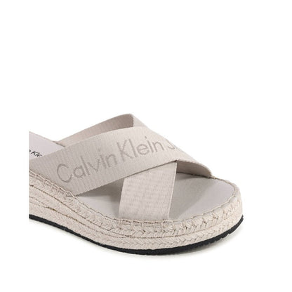 Calvin Klein - Calvin Klein Damen Wedge Beige YW0YW01364ACF
