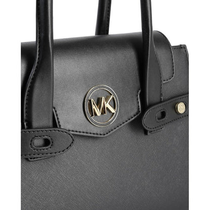Michael Kors - Michael Kors Handtasche mit mittlerer Klappe 35S2GNMS8L BLACK