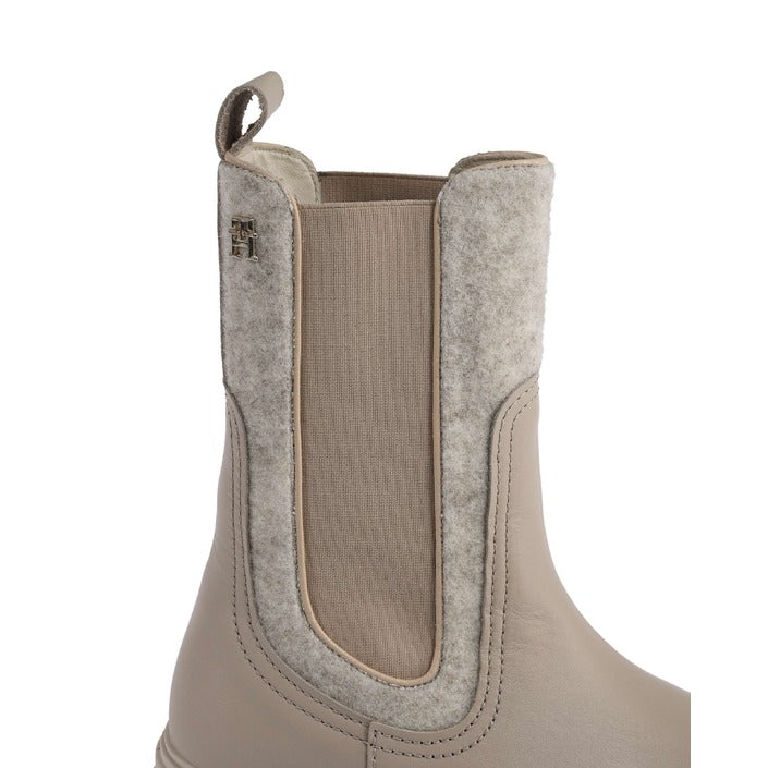 Tommy Hilfiger - Tommy Hilfiger Damen Stiefel BEIGE FW0FW07497ABO