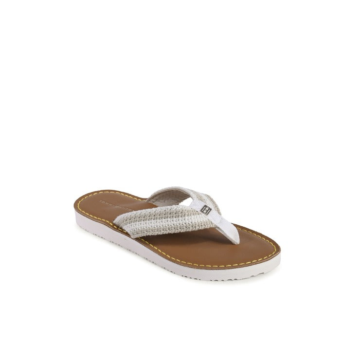 Tommy Hilfiger - Tommy Hilfiger Damen Flip Flops KHAKI FW0FW07261RBS