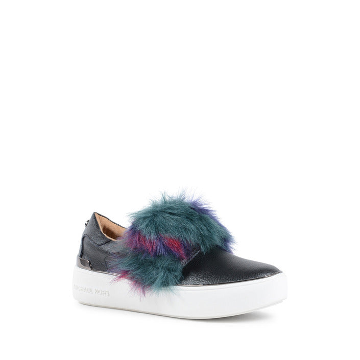 Michael Kors - Michael Kors Girls Slip On Sneaker Black ZIA MAVEN TONE BLACK