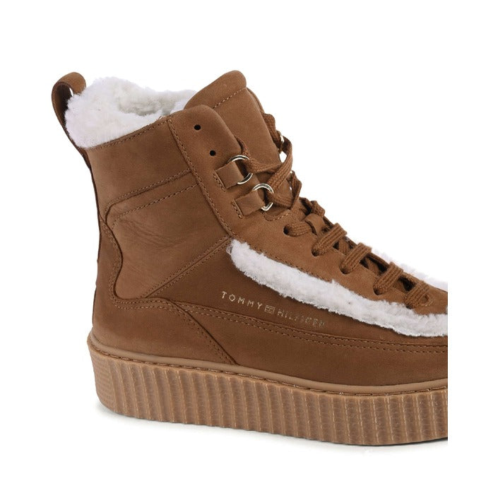 Tommy Hilfiger - Tommy Hilfiger Damen Stiefel BRAUN FW0FW07503GTU