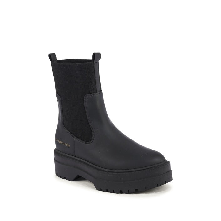 Tommy Hilfiger - Tommy Hilfiger Damen Stiefel SCHWARZ FW0FW07226BDS