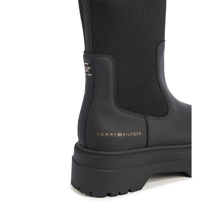 Tommy Hilfiger - Tommy Hilfiger Damen Stiefel SCHWARZ FW0FW07226BDS