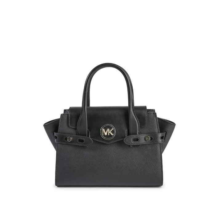 Michael Kors - Michael Kors Handtasche mit mittlerer Klappe 35S2GNMS8L BLACK