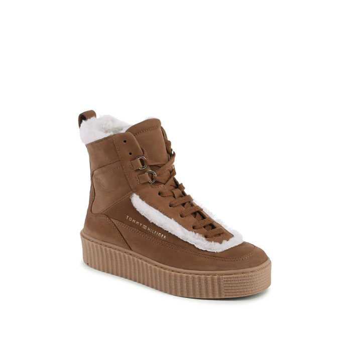 Tommy Hilfiger - Tommy Hilfiger Damen Stiefel BRAUN FW0FW07503GTU