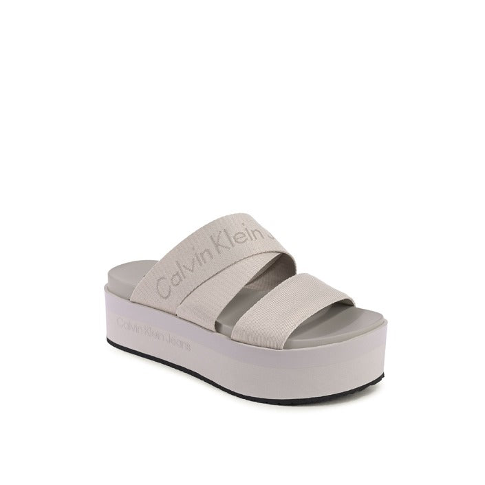Calvin Klein - Calvin Klein Damen Sandalen BEIGE YW0YW01361ACF