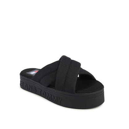 Tommy Hilfiger - Tommy Hilfiger Damen Sandale Schwarz EN0EN02465BDS