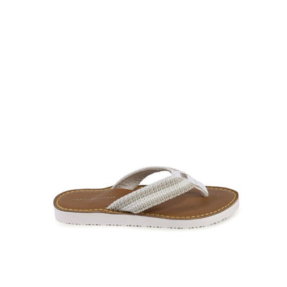 Tommy Hilfiger - Tommy Hilfiger Damen Flip Flops KHAKI FW0FW07261RBS