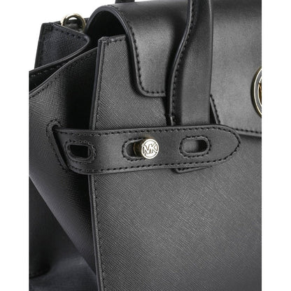 Michael Kors - Michael Kors Handtasche mit mittlerer Klappe 35S2GNMS8L BLACK