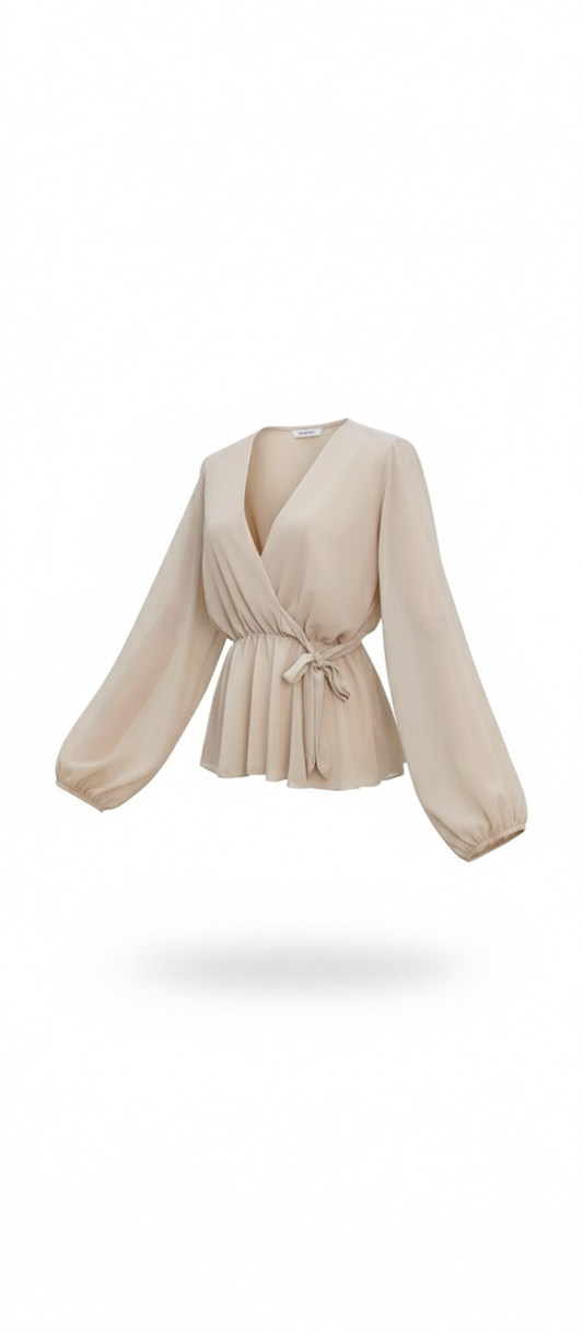 ELISA Bluse beige