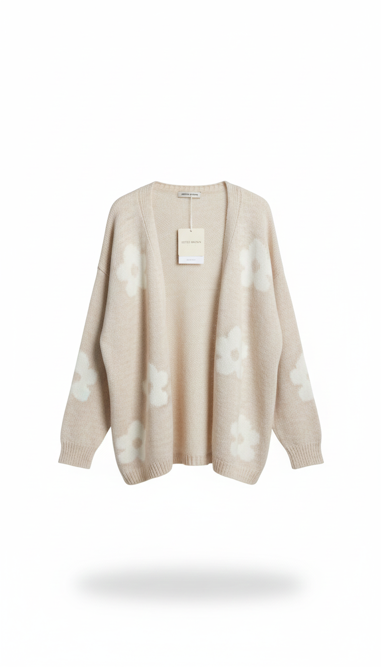 DAIZY Cardigan hellbeige
