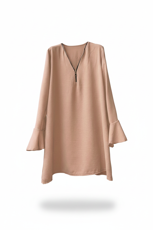 CALI Kleid kurz in bronze