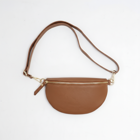 BANANA Seitentasche in kamel