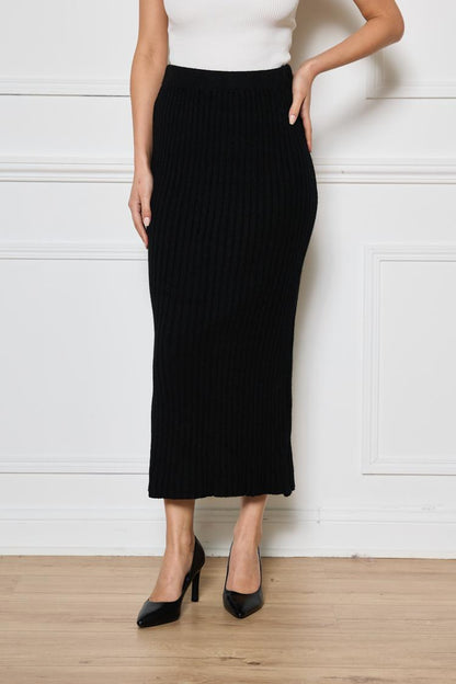 FEYZA Strickrock lang div.Farben