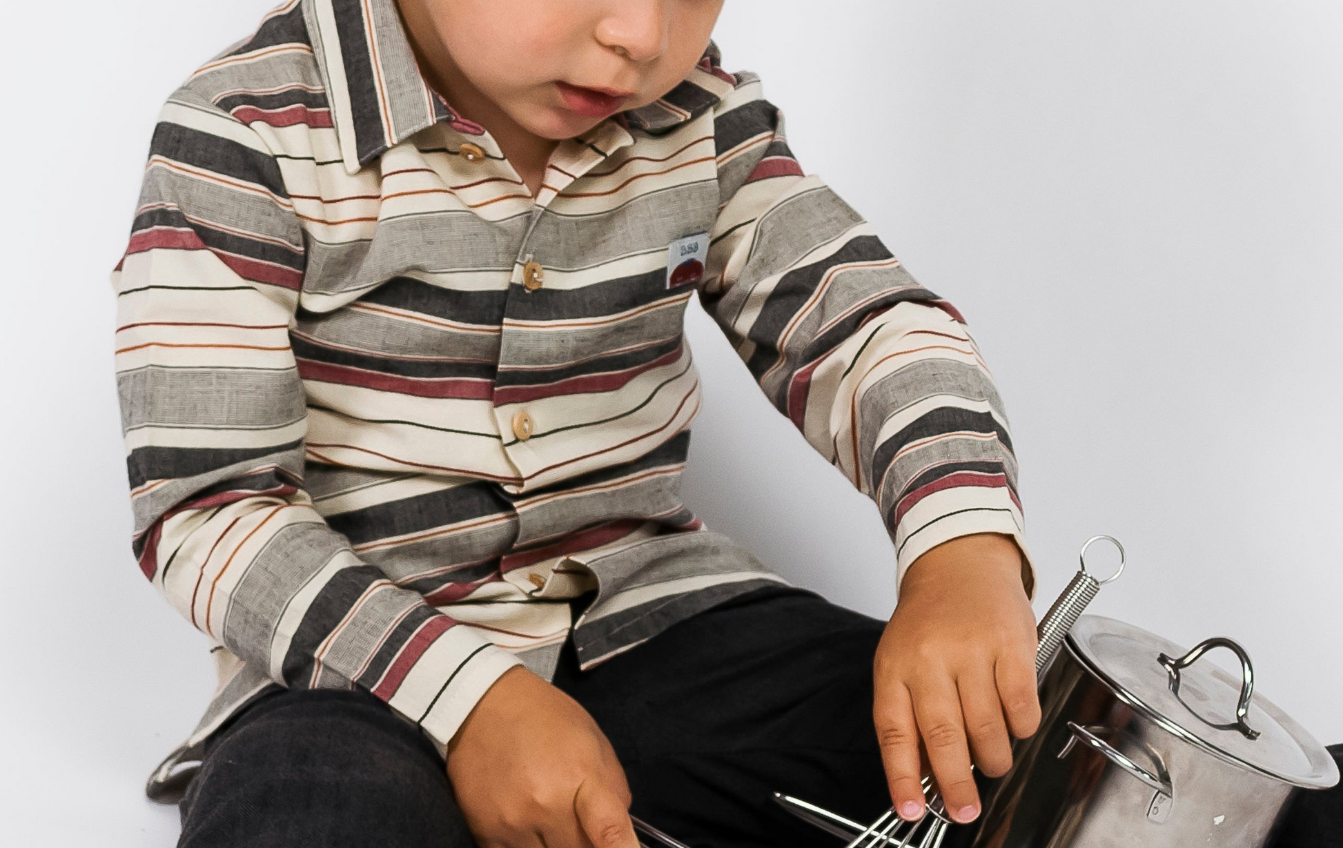 TAN STRIPES Hemd - ALBAY