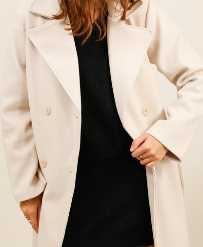 LARIA Mantel lang div.Farben