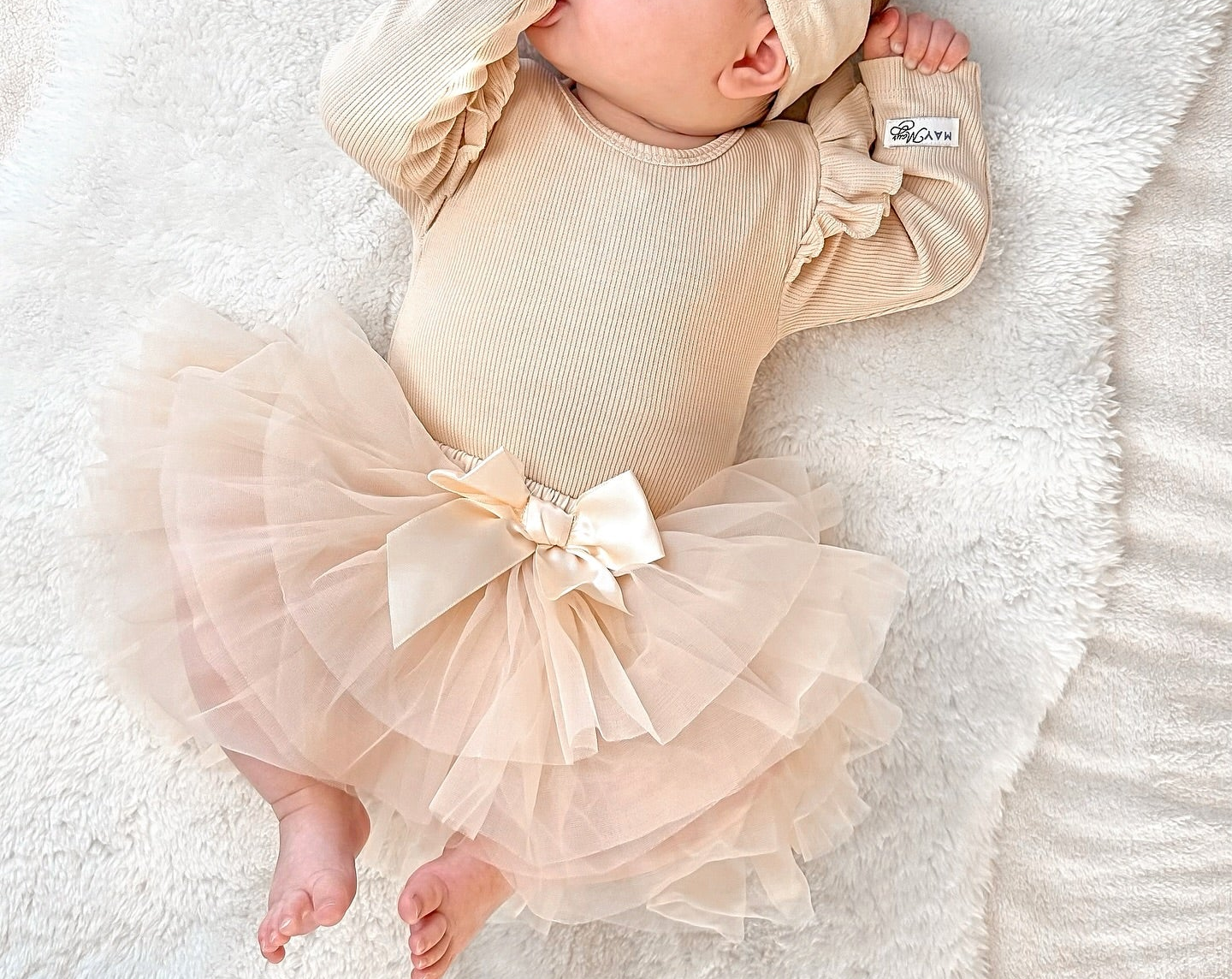 VALERIA Tütü Rock mit Haarband in nude 2-Tlg. - ALBAY