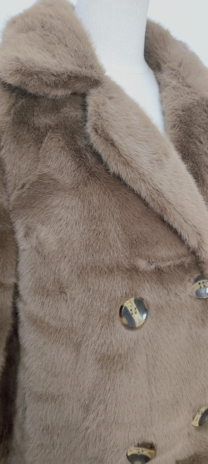 MIA Pelzmantel lang div.Farben