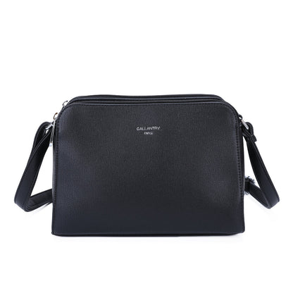 GALLA MIDDLE Handtasche in schwarz