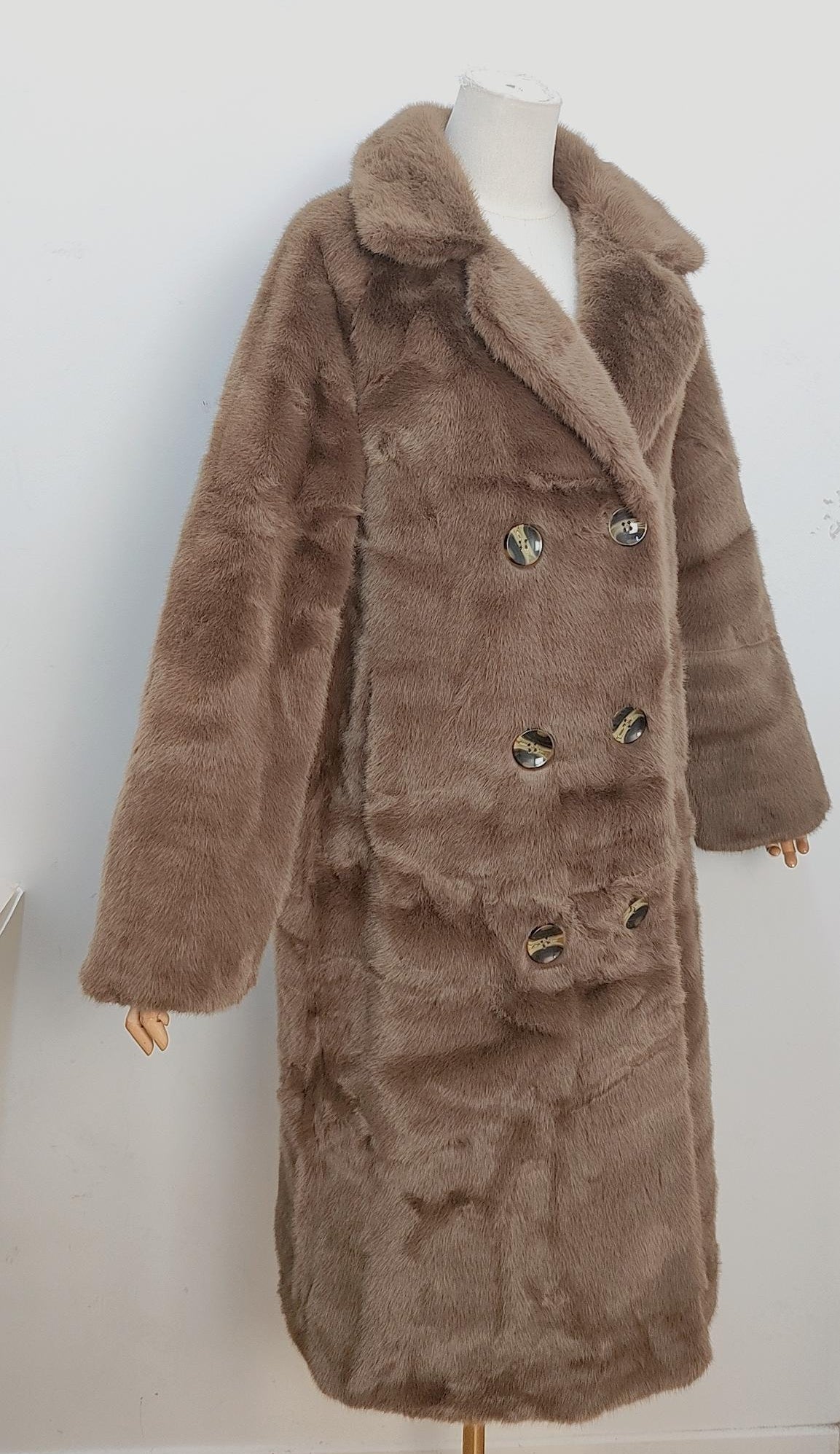 MIA Pelzmantel lang div.Farben