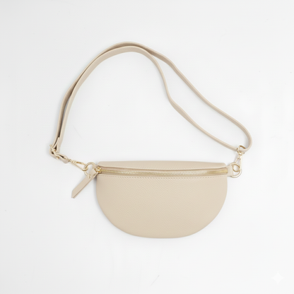 BANANA Seitentasche in beige