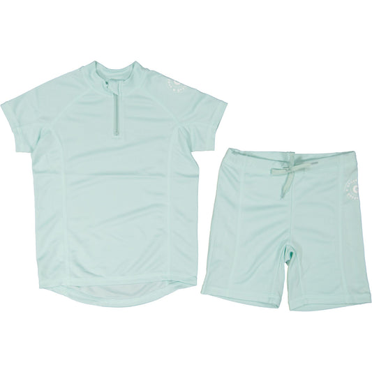 UV Bade Anzug Set in mint 2-Tlg.