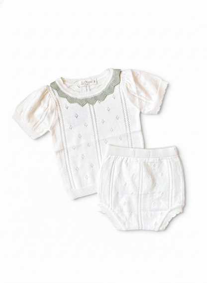 CHLOE Strickset 2-Tlg. in verschiedenen Farben - ALBAY