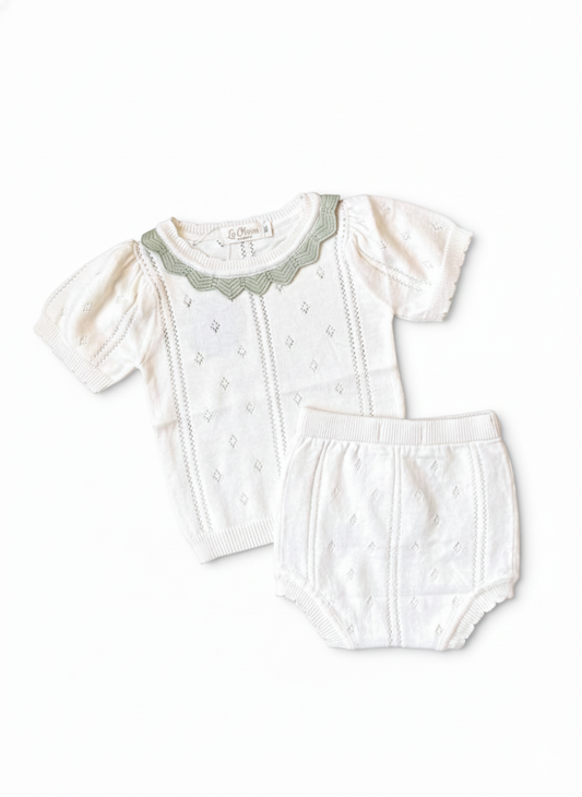 CHLOE Strickset 2-Tlg. in verschiedenen Farben - ALBAY