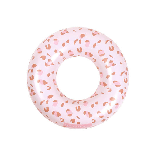 Schwimmring in rosa Panterprint Design ⌀ 90 cm