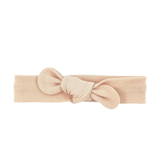 LINSAY Haarband Rib in beige - ALBAY